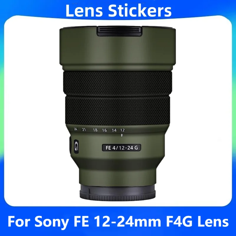 

Для Sony FE 12-24 F4 12-24 мм F/4 G FE12-24mm FE1224mm F4G Наклейка на объектив камеры Пальто Обертка Защитная пленка Наклейка на корпус Кожа SEL1224G