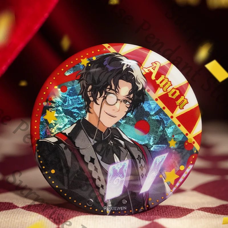 Lord of Mysteries Anime ambitus Circus Series  Double Flash Badge  High appearance level  ornament Collector's Edition