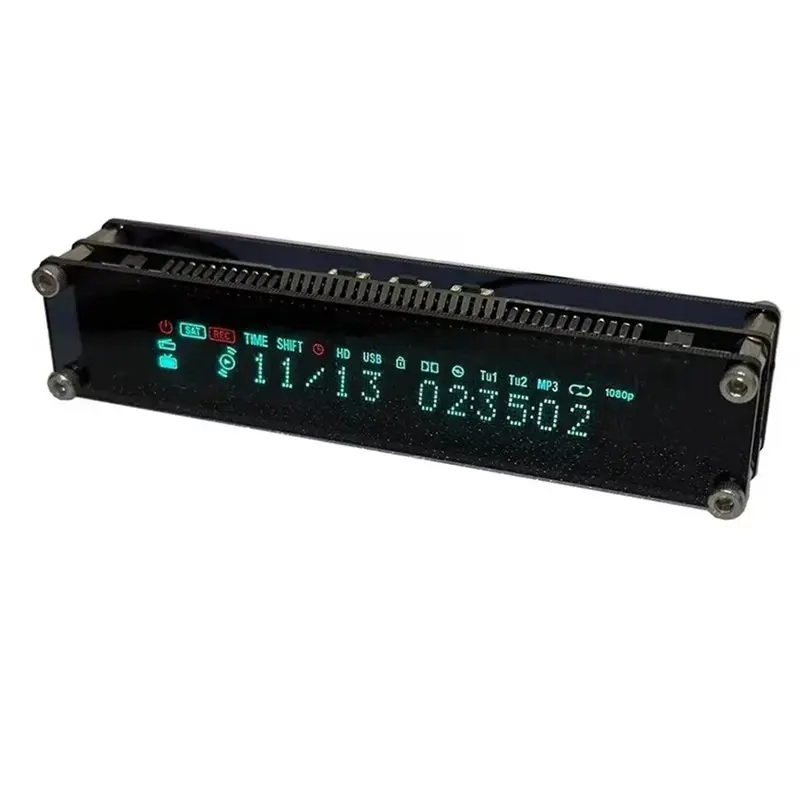 T23C VFD Clock Vacuum Fluorescent Display New WIFI Timing Function Automatic Calibration Gaming Atmosphere Desktop Decorative Pi