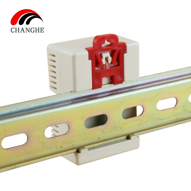 Vochtigheid Sensor Behuizing Industriële Controle Behuizing Instrument Behuizing Plastic Junction Box Geleiderail Installatie 65*46*29