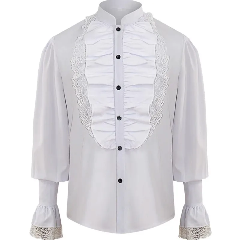 Adulto loween cosplay príncipe innerwear fraque comprimento médio jaet tribunal europeu masculino usar fibra de poliéster 00% traje de palco