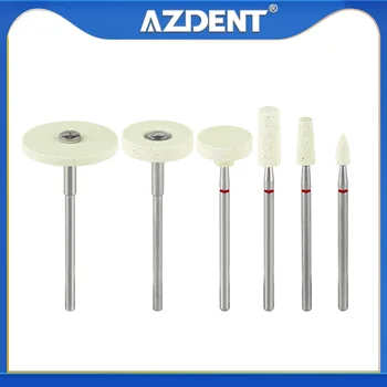 Azdent Denta Keramik-gebundene Mühle mit Diamant für Zirkonoxid-Innenkrone/Porzellan-Zahnoberfläche und Krone mit feiner Körnung