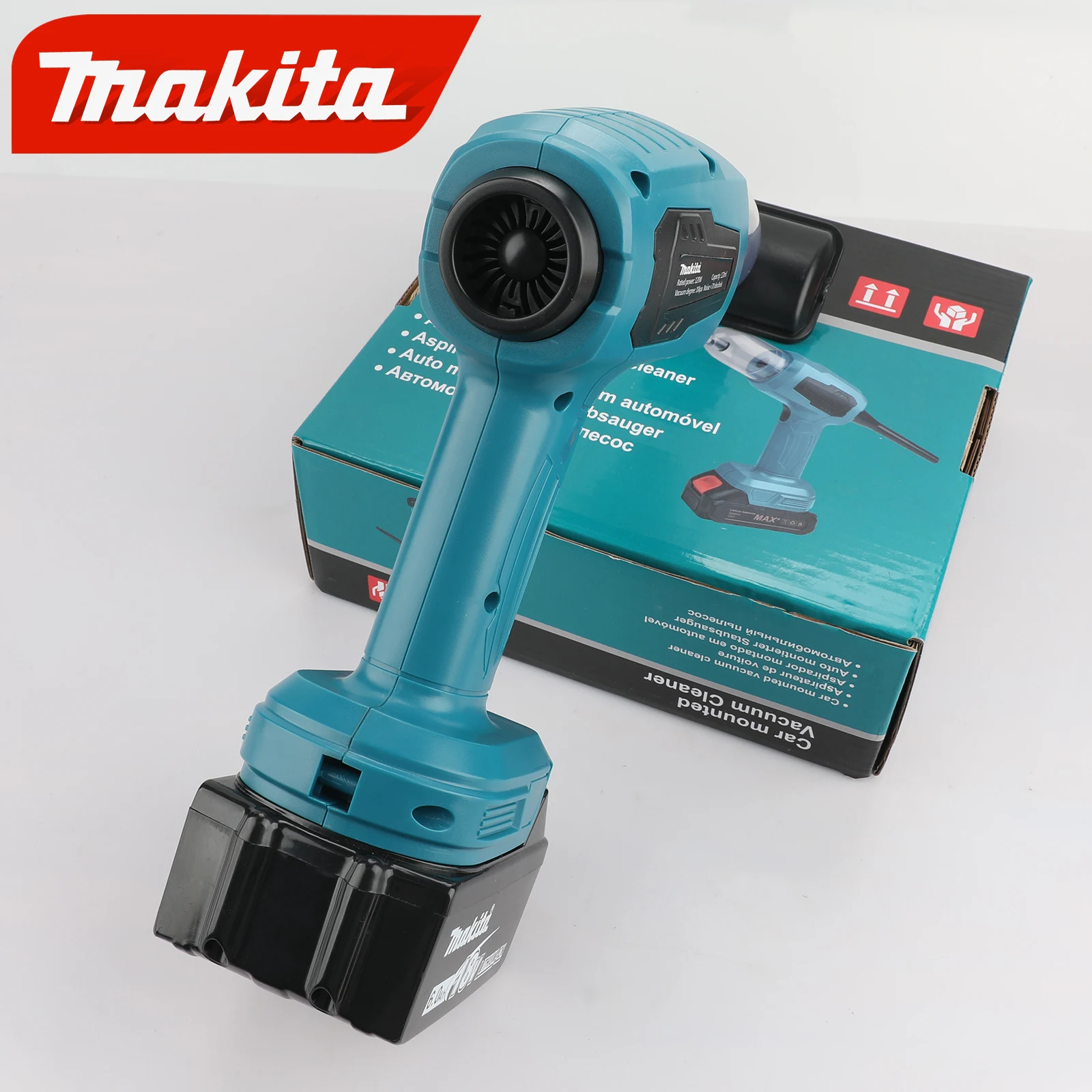 Makita M213 200W High Suction Vacuum Cleaner Compatible With Makita 18V Lithium Battery Car Workshop Dust Clearing Hand tools - view 6