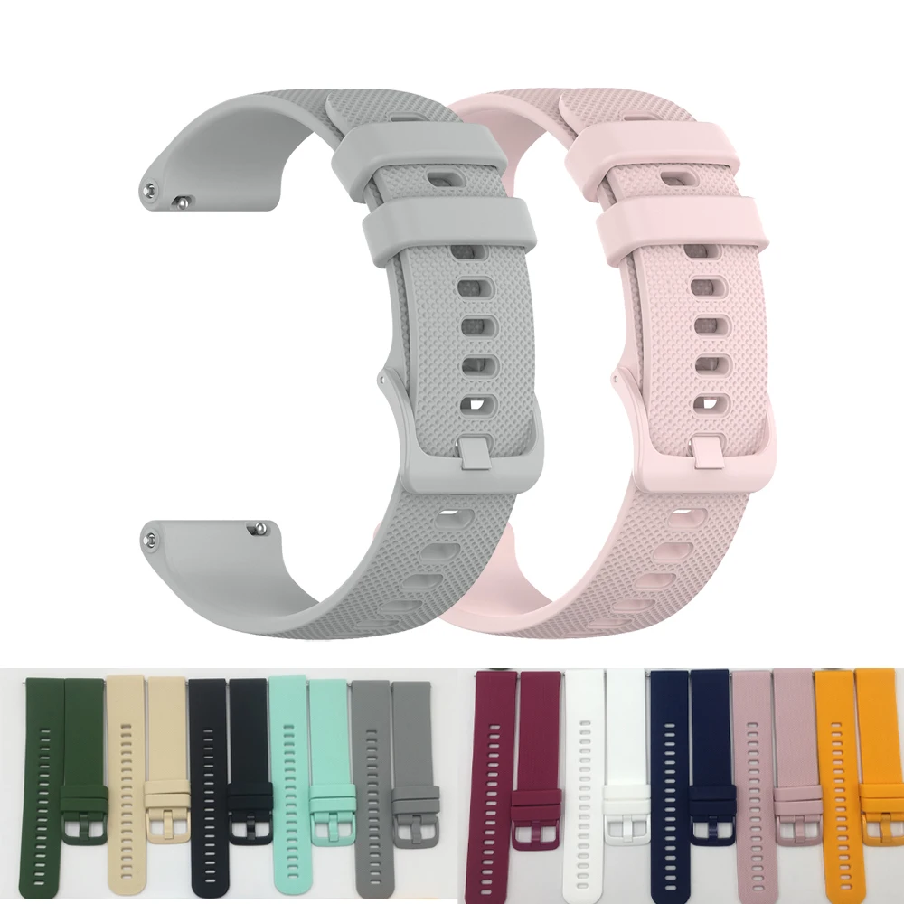 20mm 22mm Sports Watch Strap For COLMI P71 P81 Band For COLMI M42/C81/C60/C61/P68/P73/V68/V70 Soft Silicone Bracelet Accessories