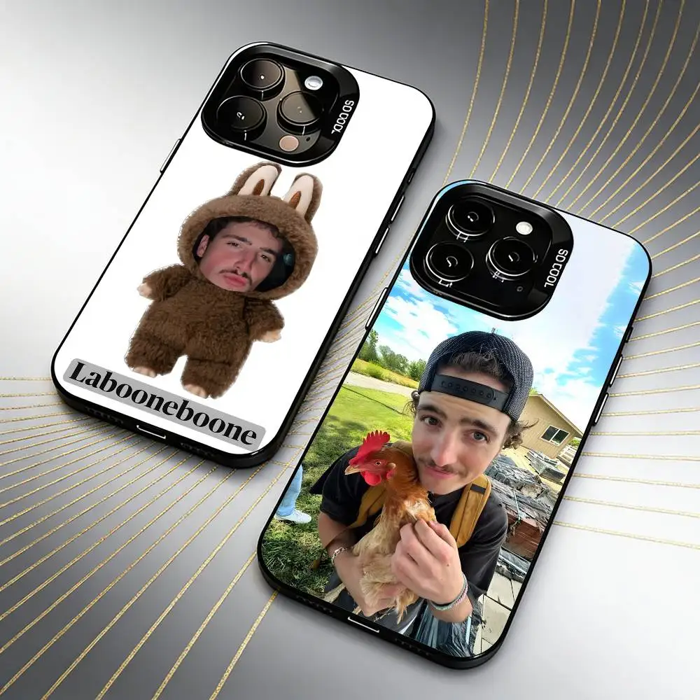

Funny MEME Of B-Boone Phone Case For iPhone 16 17 15 14 12 13 Pro Max Black Color Shockproof Cover