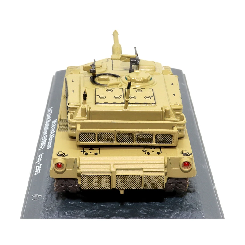 Diecast Original 1:72 Scale Tracked Tank M1A1HA Abrams 1st Usmc Tank Battalion 2003 Simulation Alloy Tank Model Collectible Gift