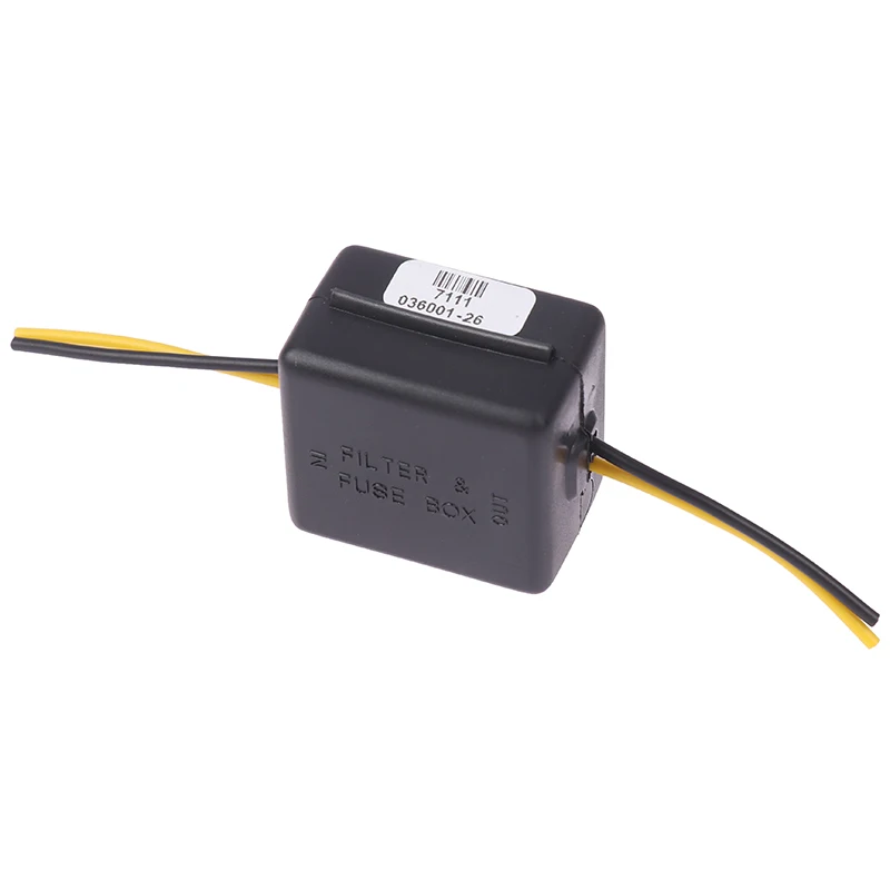 Car Power Signal Filter Anti-interference Stereo Radio Audio Relay Capacitor Power Filter Accessories