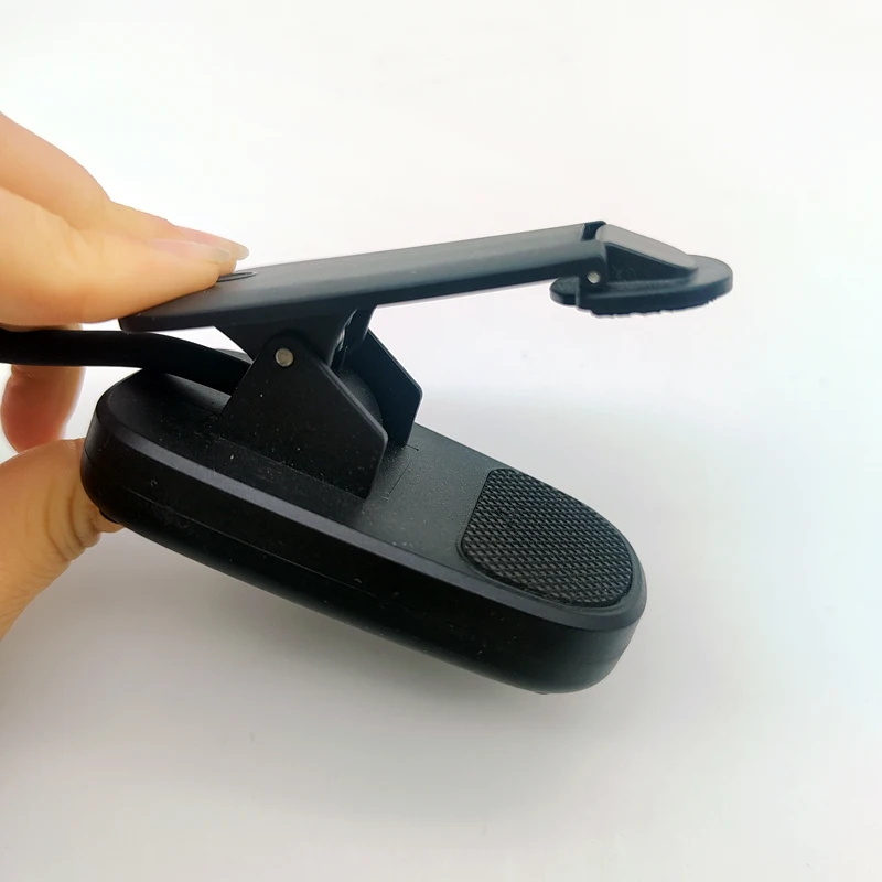 No Blue Eye Care Reading Book Light Stepless Dimming Portable Rechargeable Amber book Light Bedtime Reading Study Students Lamp