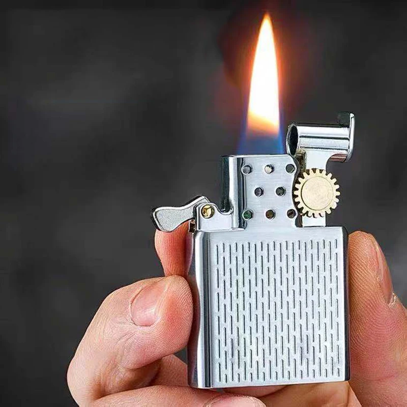 Zorro Kerosene Lighter Inner Insert Parts Gas/Oil Flint Grinding Wheel Brass White Steel Cigarettes Lighters Repalce 912 915 902