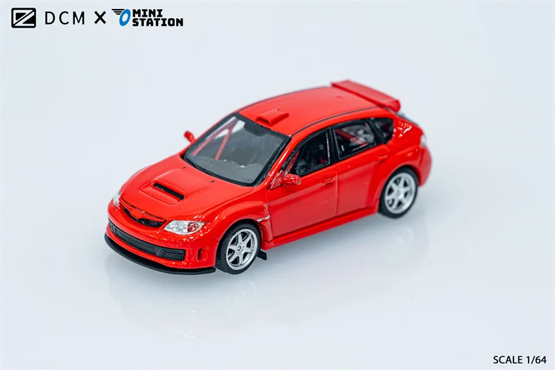 

PreSale DCM x MINI STATION 1:64 Impreza WRX STI 2008 Die-Cast Car Model Miniature Gifts