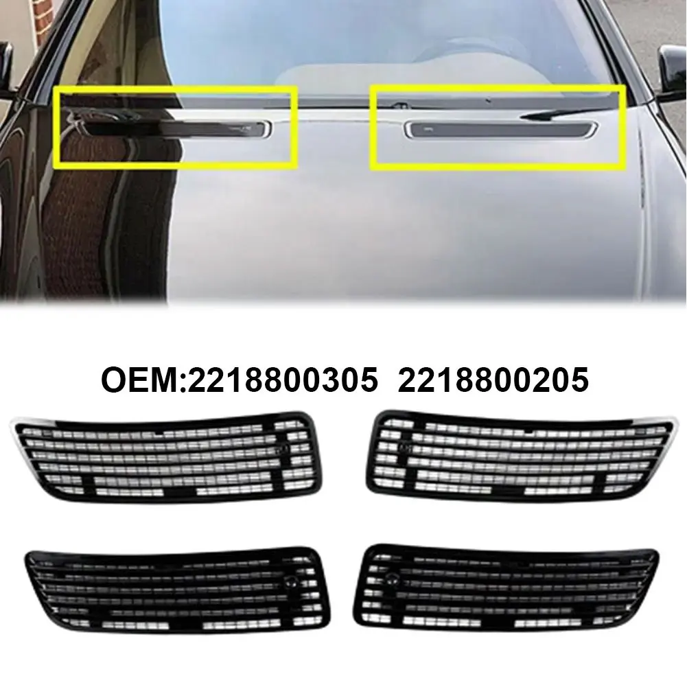 

Для Mercedes-Benz \ воздухозаборник капота \ передняя \ крышка \ решетка для S-класса Для W221 2006-2017 2218800305 2218800205 Внешние детали автомобиля