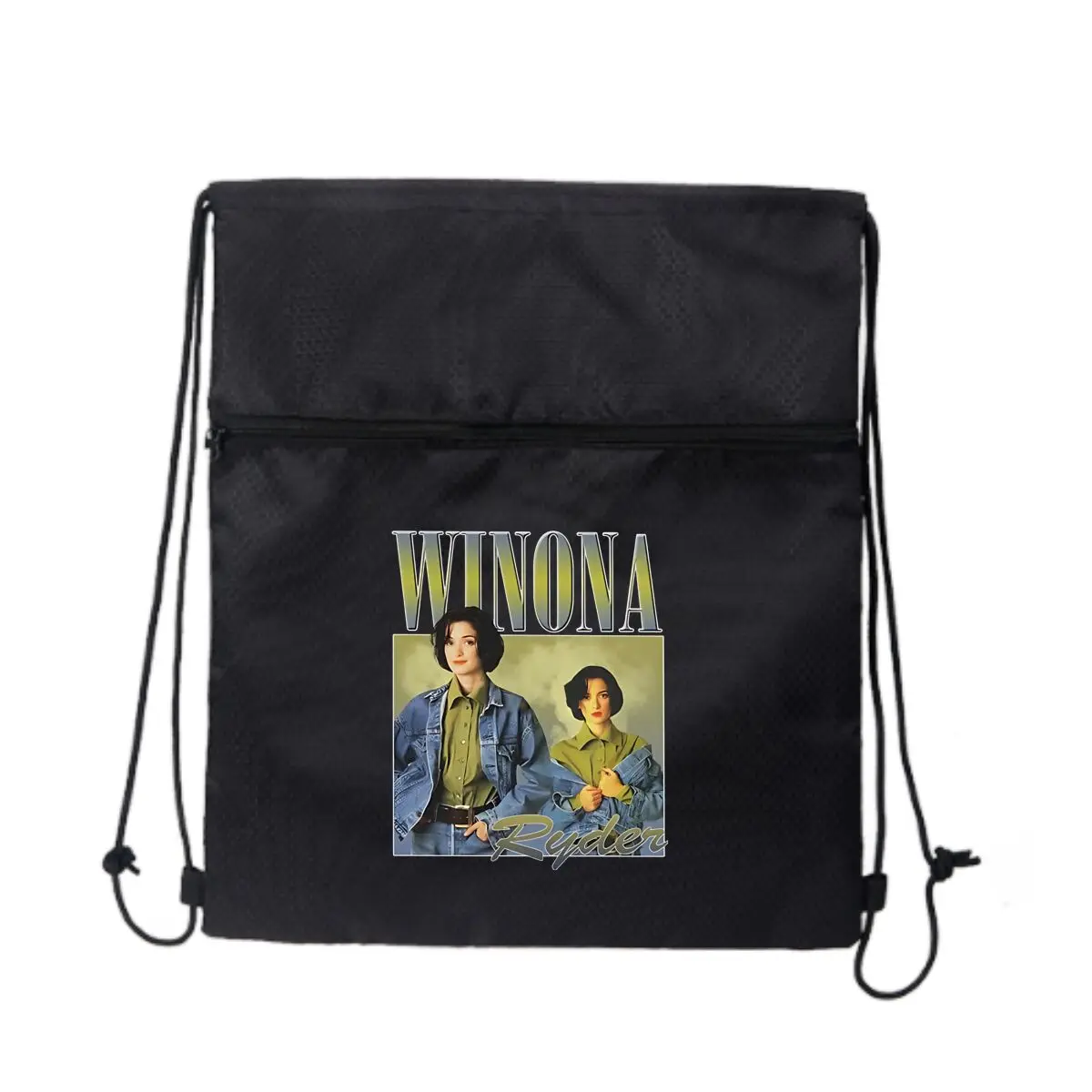 

Winona Art Sparks Retro Vibe Модный рюкзак на шнурке Портативный дорожный рюкзак