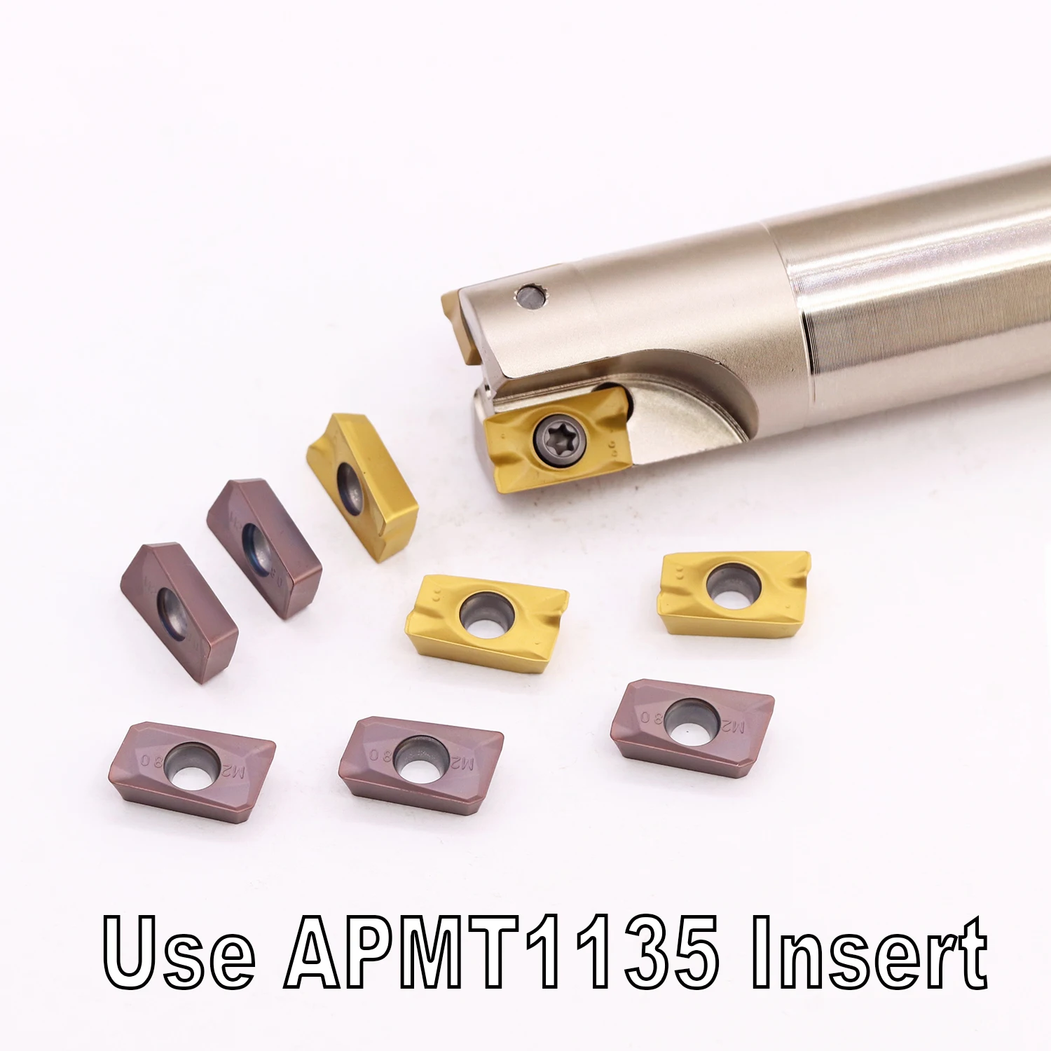 MZG BAP300R 10 12 16 Mm Carbide Lắp Kẹp Xay Cắt Vai Góc Độ Chính Xác Cắt Cấp Cối Xay APMT 1135 giá Đỡ