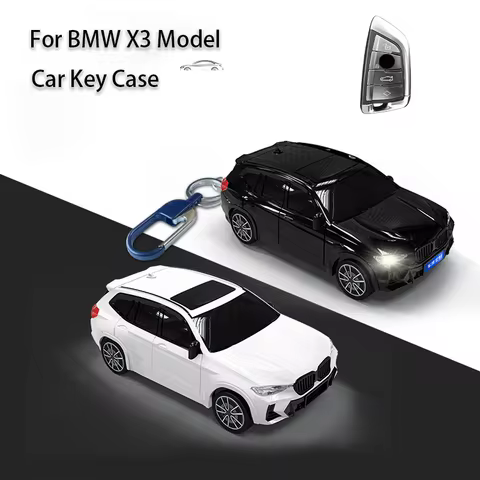 ICAR for Bmw X3 Car Model Key Case for F20 G20 G30 X1 X3 X4 X5 G05 X6 X7 G11 F15 F16 G01 G02 F48 Smart Remote Car Key Cover Fob