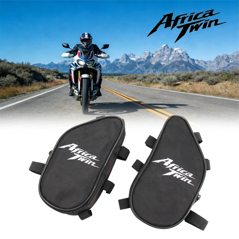 

Водонепроницаемая боковая сумка для мотоцикла, крепление на раму, органайзер для инструментов, для Honda CRF1000L Africa Twin 2015 2016 2017