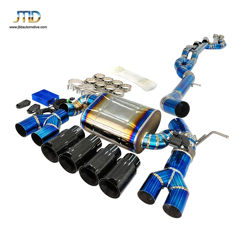 China Factory Direct Sales Valvetronic Titanium Alloy Exhaust System Catback Muffler for  F8X F80 F82 F83 M3 M4