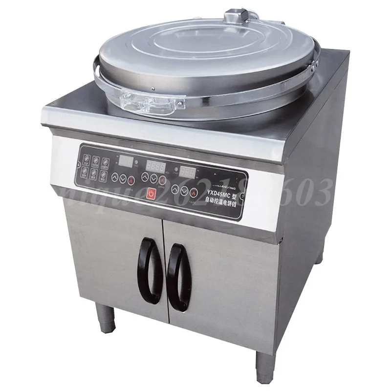 Large Desktop Commercial Electric Cake File Pancake Making Machine Full Automatic Pancake Pan-Fried Dumplings Making Machine