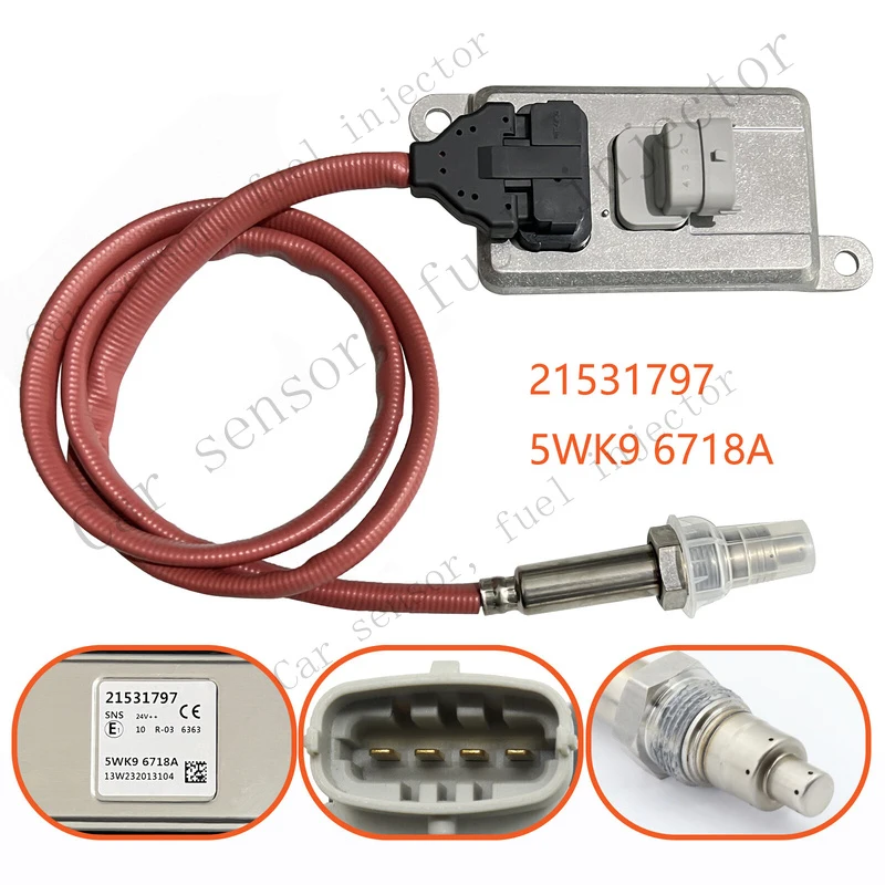 Q+ NOX Nitrogen Oxide Lambda Sensor 21531797 For Volvo FH4 Renault T 5WK96718A