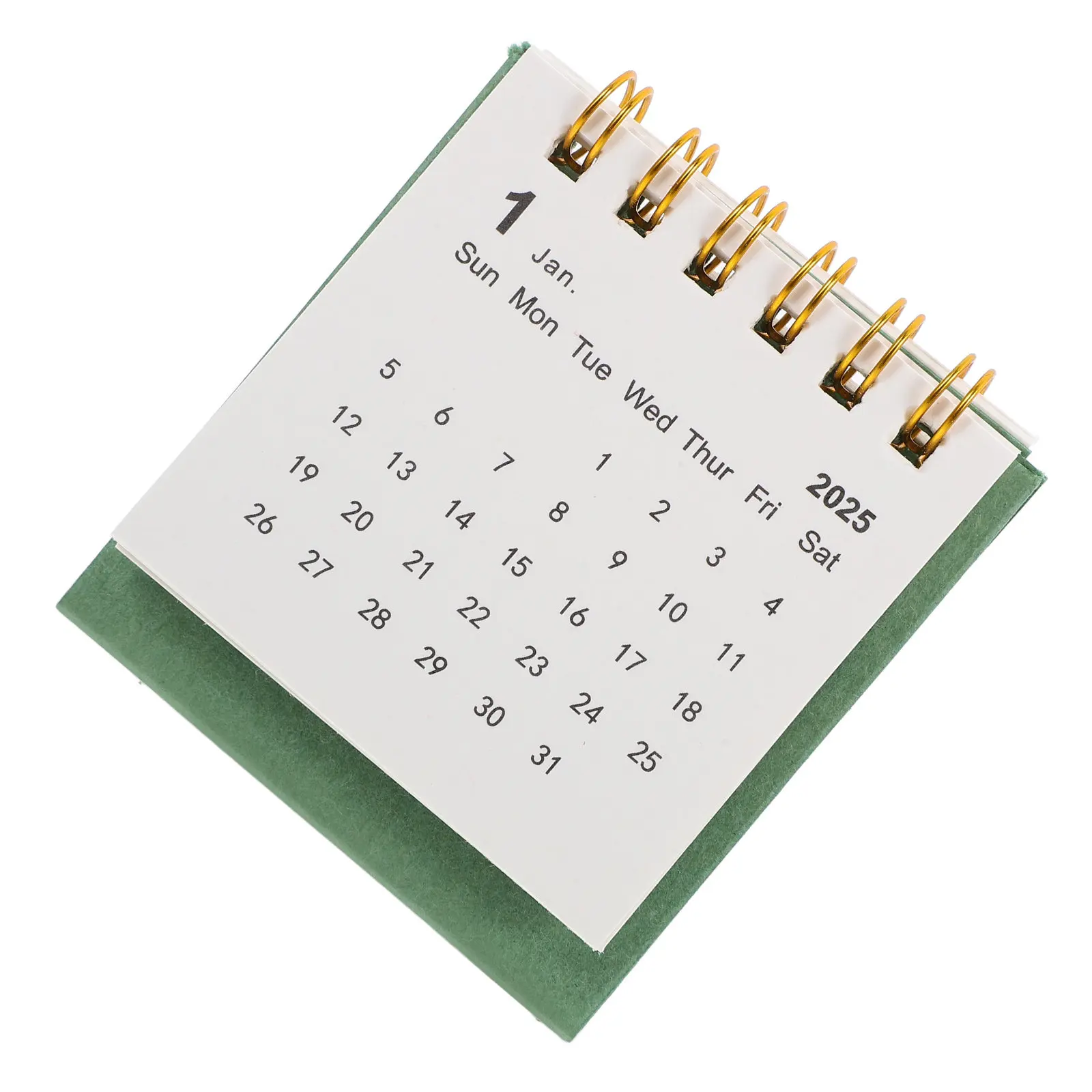 

2025 Standing Calendar Small Desk Monthly Desktop Red Calendars Home Decoration