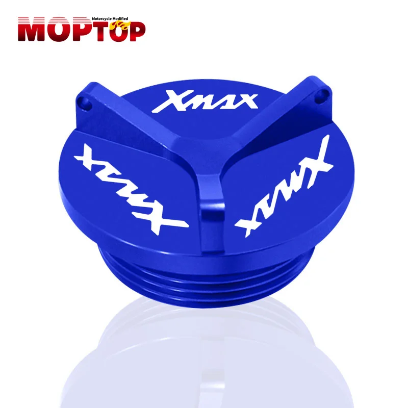 New For XMAX 400 xmax 250 300 2016-2024 Motorcycle Engine Oil Cap Bolt Oil Filler Cap Plug Accessories XMAX250 XMAX300 XMAX400