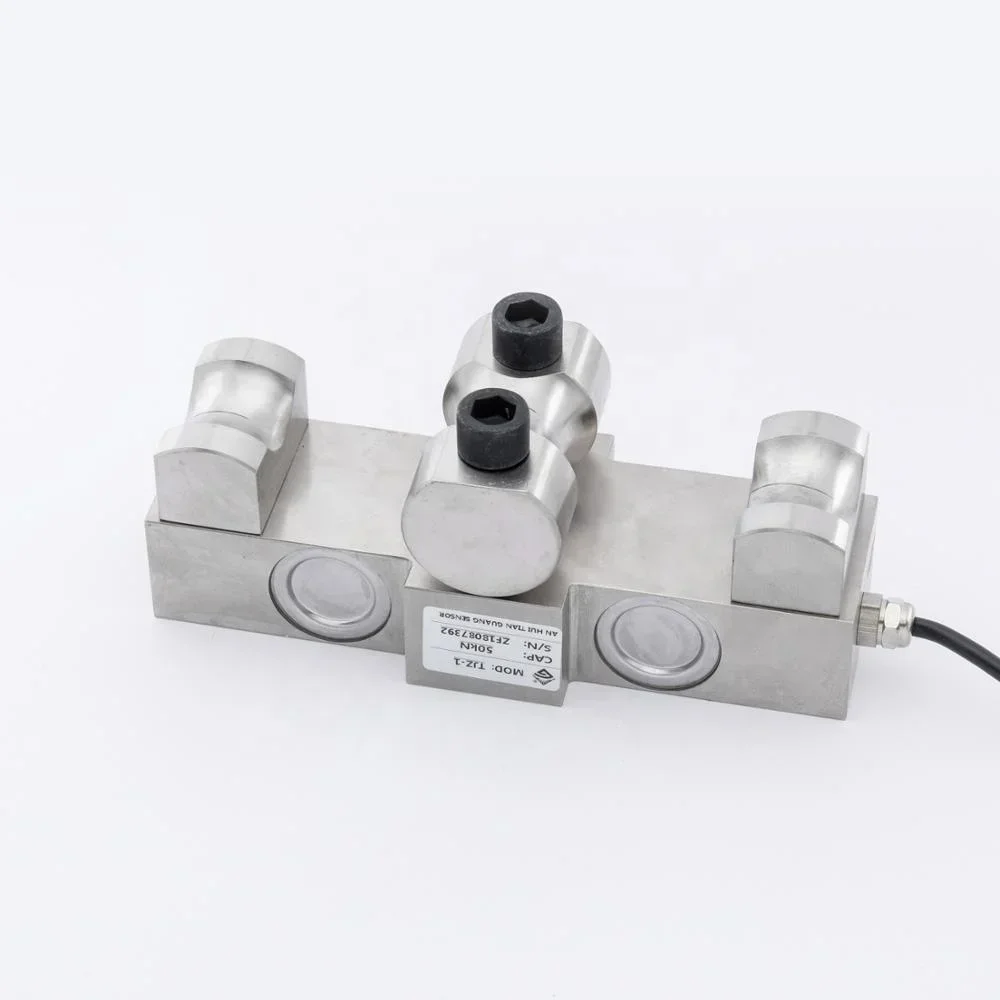 New TJZ-1 Low Cost Wire Rope Force Load Cells Transducer Clamp On Rope Tension Weight Sensor