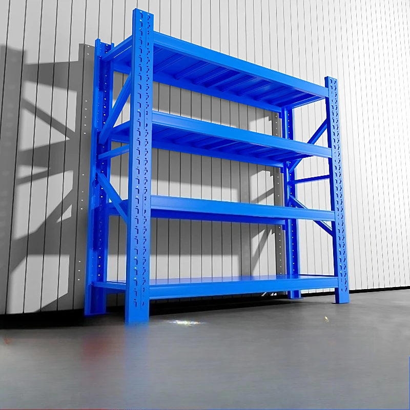Estantería de Almacenamiento Multiusos para Supermercados, Estantería de Almacenamiento Resistente de Múltiples Niveles para el Hogar, Estantería de Almacenamiento Resistente para Almacén, Súper Resistente JT40W