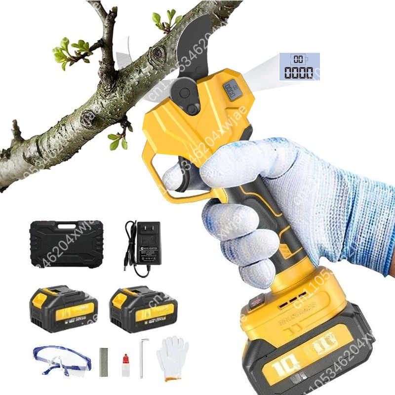 

Электрические беспроводные секаторы для обрезки деревьев 5.0 с регулируемой скоростью, литиевая батарея, садовые ножницы