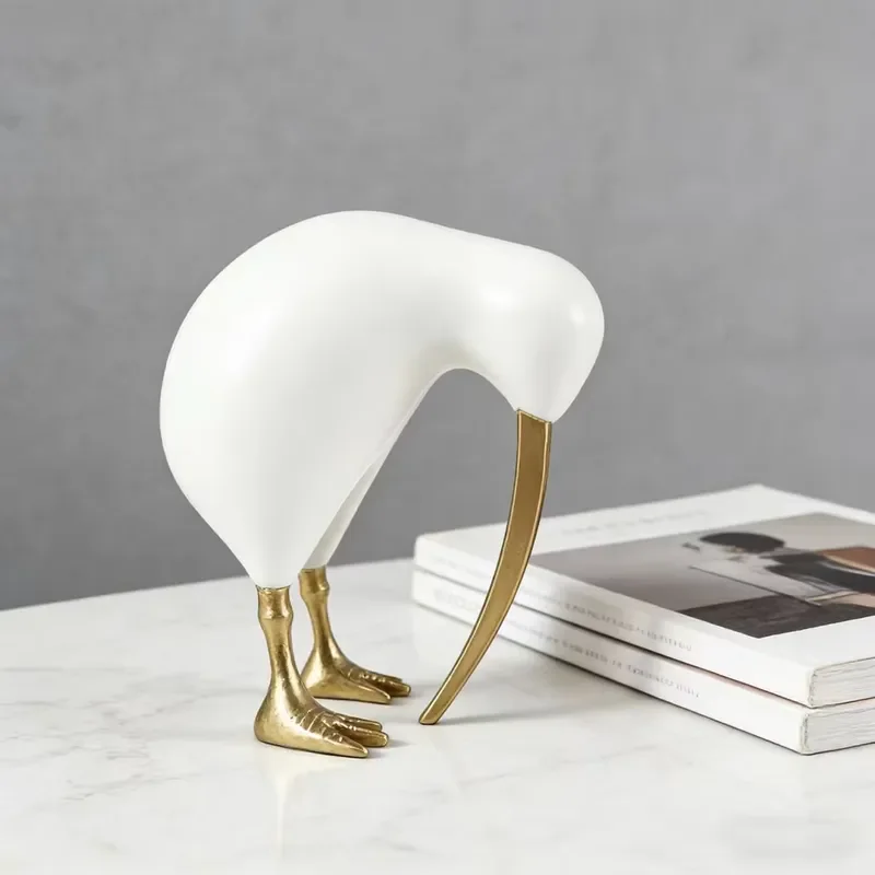 Eco Friendly Modern Minimalist Animal Sculpture Resin Ornament Custom Color Home Decoration Desktop Craft for Easter