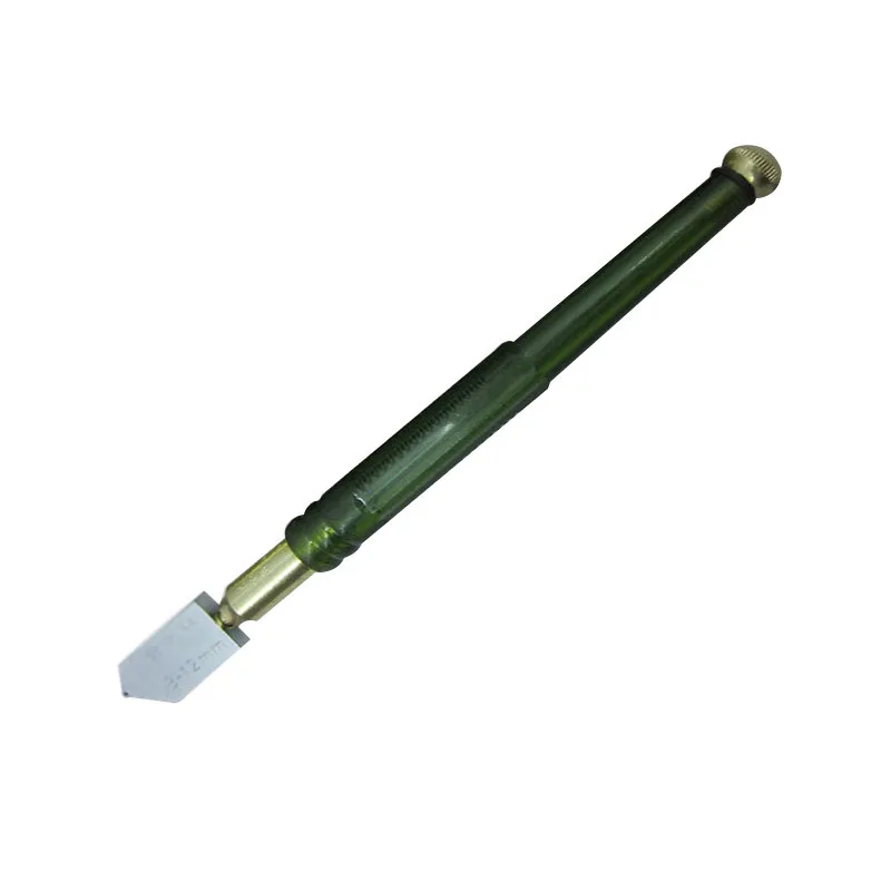 Alloy Tip Glass Cutter Tool Professional Anti‑Slip Handle Roller Type Glass Cutting Knife For Thick Glass Tile Cutting Hand Tool