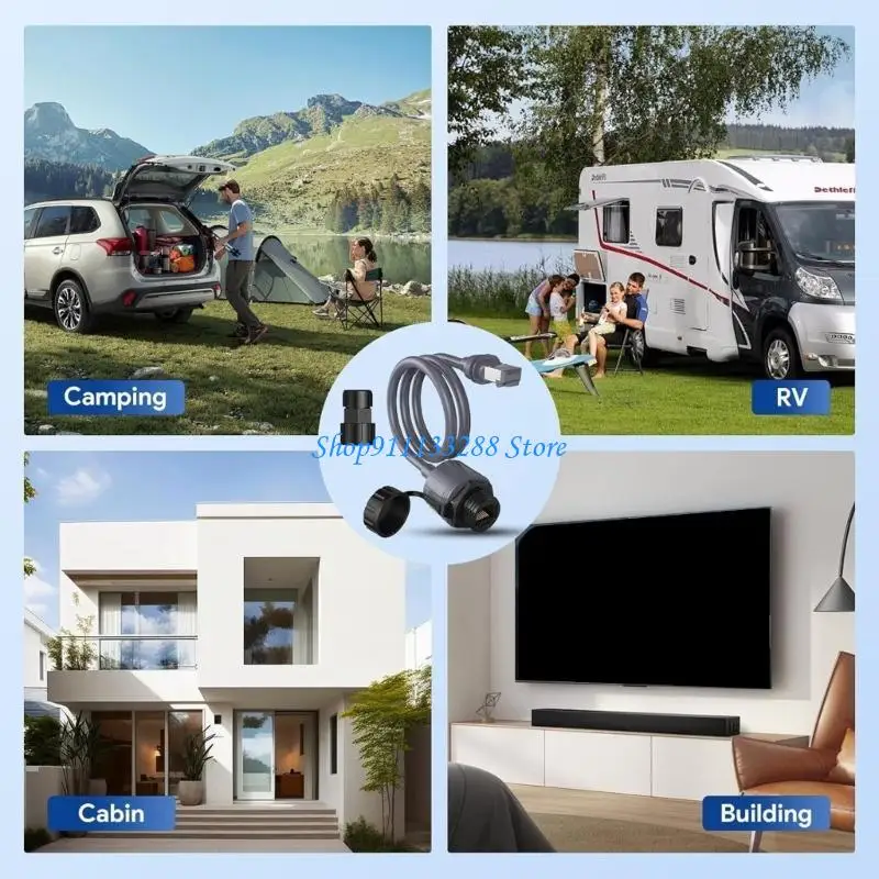 G88D RJ45 Ethernet Adapter Cable لـ Gen 3 Standard و Mini ضمان اتصال مستقر ميغابت في الثانية نقل البيانات السريعة