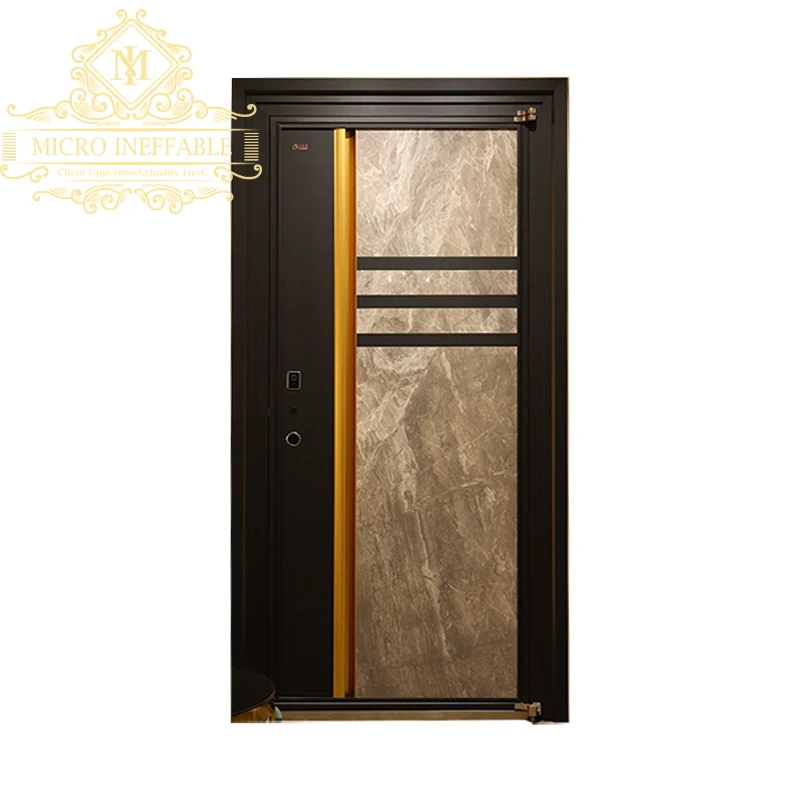 New Style High Quality Main Stainless Steel Door front Entry Door Glass