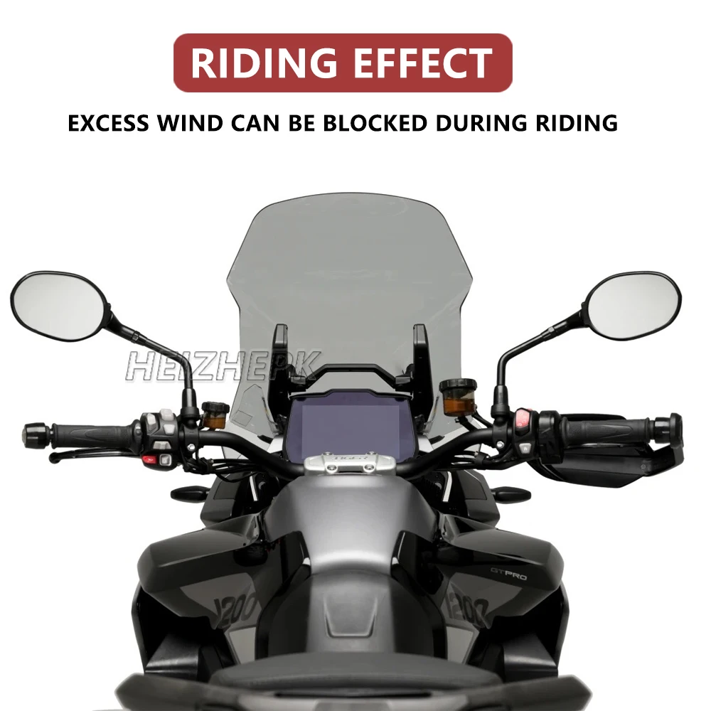 For TIGER Tiger 1200 GT/GT Pro/GT Explorer/Rally Pro/Rally Explorer Motorcycle new Windshield Screen Protector Parts Windscreen