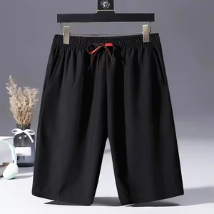 Loose Herren lose Sportshorts, lässige Hosen aus Eisseide Capris, feine Sommer -Outwear, schnelles Trocknen, Herrenmode 8 Hauptverkäufe NASA Sweatshirt - №7