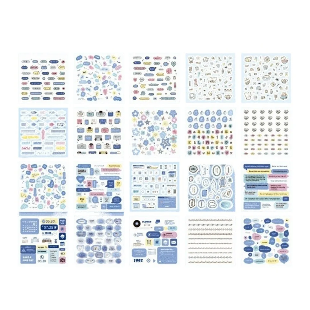 

Cartoon Design Cartoon Collage Sticker Book Vintage Style Decorative DIY Scrapbooking Stationery Supplies Vintage Decor