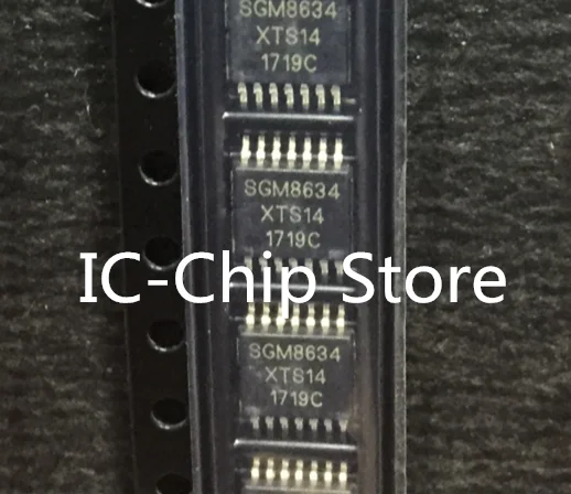 20 قطعة ~ 500 قطعة/الوحدة SGM8634XTS14 TSSOP14 جديد الأصلي