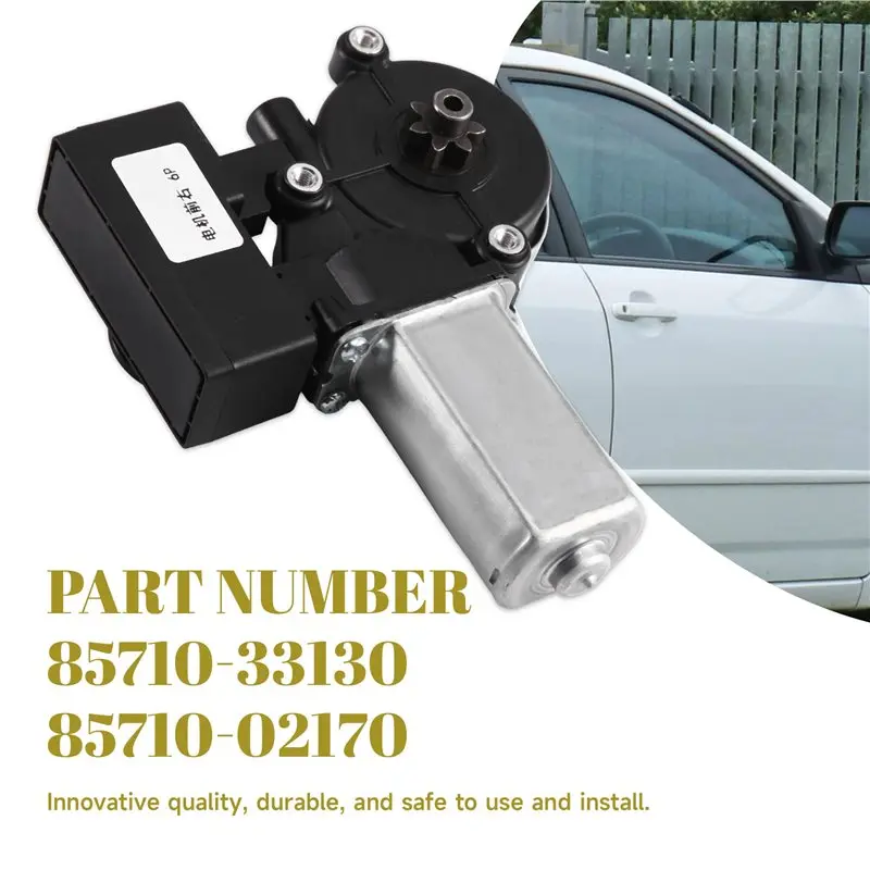 Front Power Window Motor Replacement For Toyota Corolla 2004- 2013 6Pin Part Numbers 85720-33130 85720-02170-T61C - view 5