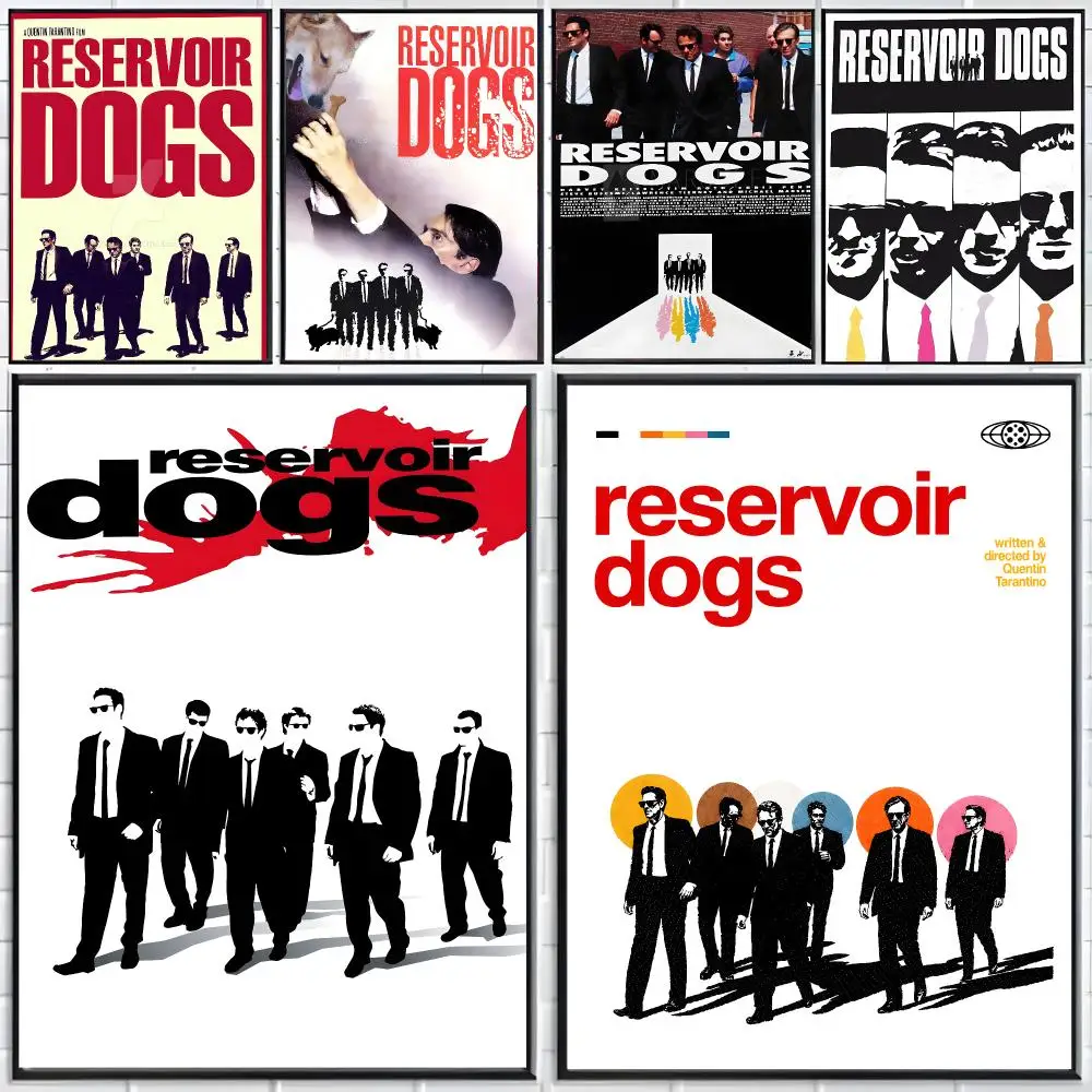 movie crime R-Reservoir Dogs Poster Distinct Home Decor Concepts Chic Indoor Art Pieces