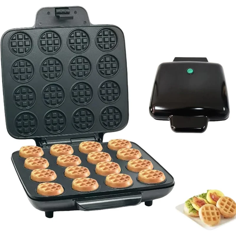 【NEW A39M】 16개의 논스틱 와플 몰드가 있는 - Mini Pancake Griddle 리뷰 및 가격