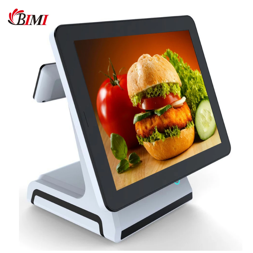 Bimi Cash Register Touch Screen Monitors Retail Pos System POS Terminal Cashier Machine For Restaurant