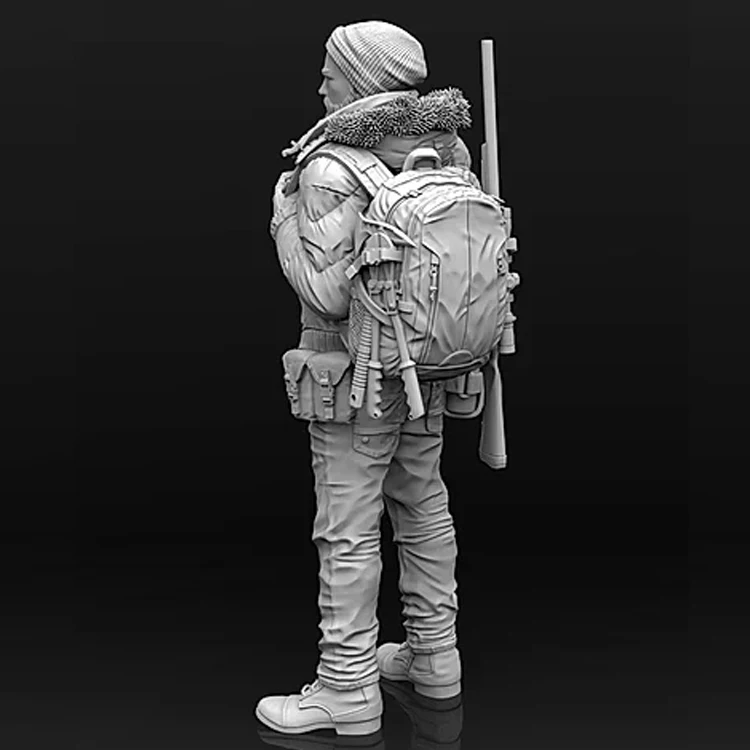 1/35 Resin Model figure GK Clever Hunter Includes two states Unassembled and unpainted kit