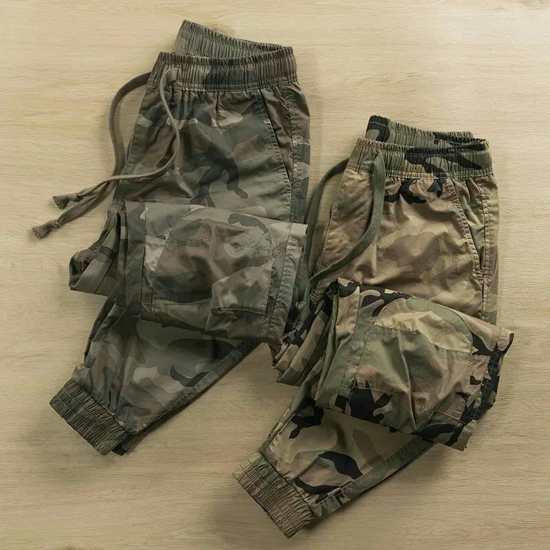 

Camouflage Work Pants Men's Spring Autumn Loose Casual Trousers for Welder Construction Site Labor Protection Wear R...