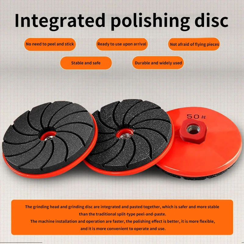 80mm 3 Inch Diamond Polishing Pad Wet Dry Buff Disc Abrasive M10 For Marble Concrete Grinding Trimming Renovation Tools