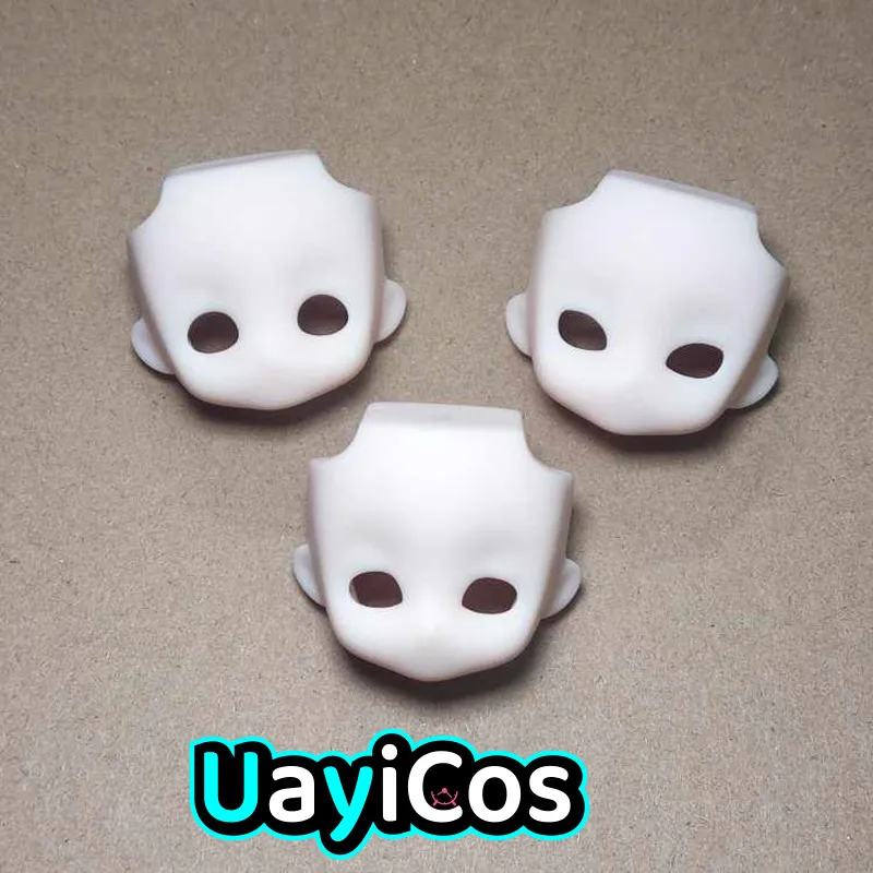 En Stock hecho a mano OB11 cara en blanco concha de ojo abierto GSC BJD accesorios de muñeca accesorios de juego Cosplay figura de Anime juguete para niños regalos