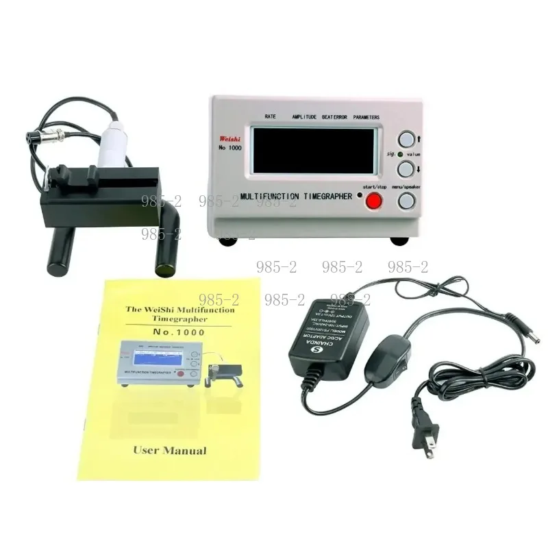 Precision Mechanical Watch Repair Tool, Weishi No.1900 Multifunction Timegrapher Watch Timing Testing Machine