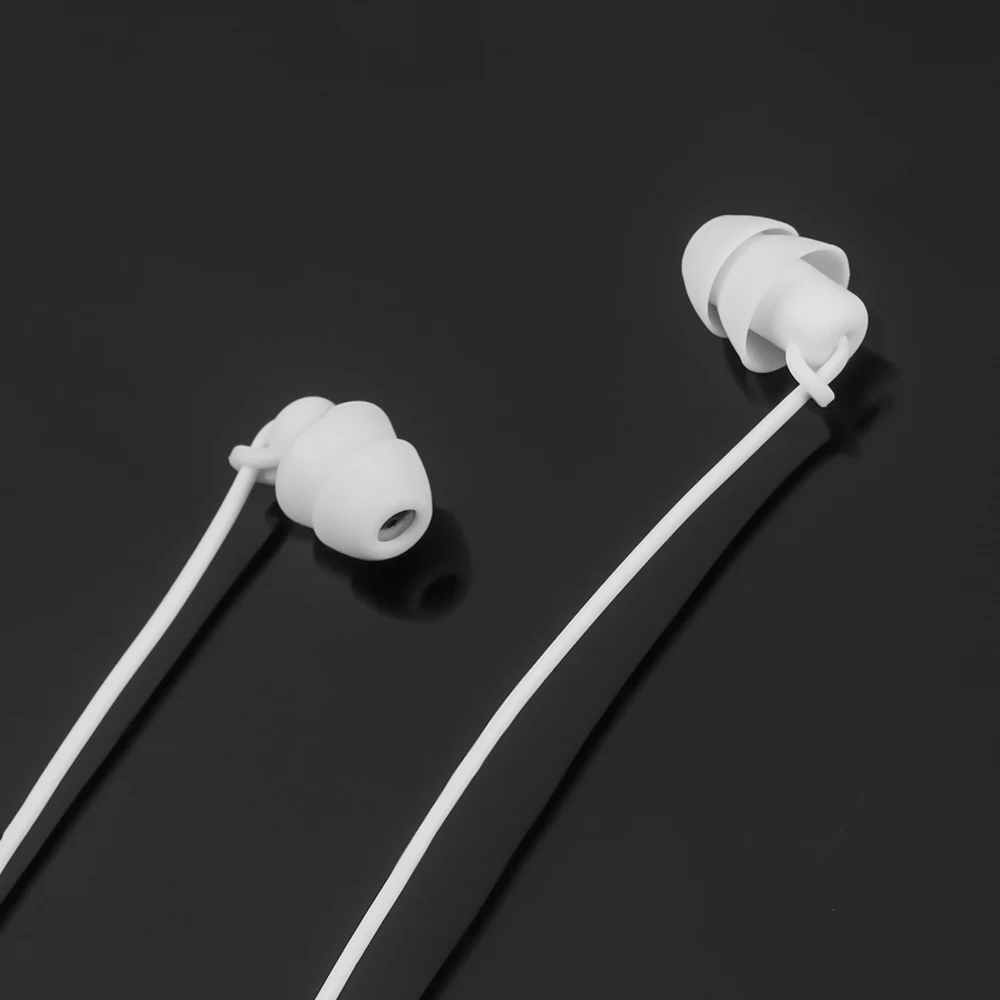 Auriculares intrauditivos con cancelación de ruido para dormir, cascos HiFi con cable de 3,5mm para teléfono móvil, MP3