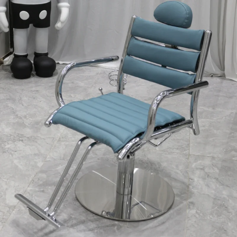 

Yalong factory direct sales new hair chair barber shop hair salon hair cutting seat can be lifted and rotated reclining chair