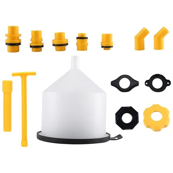 Coolant Funnel Kit with Valve Switch Radiator Antifreeze funnel