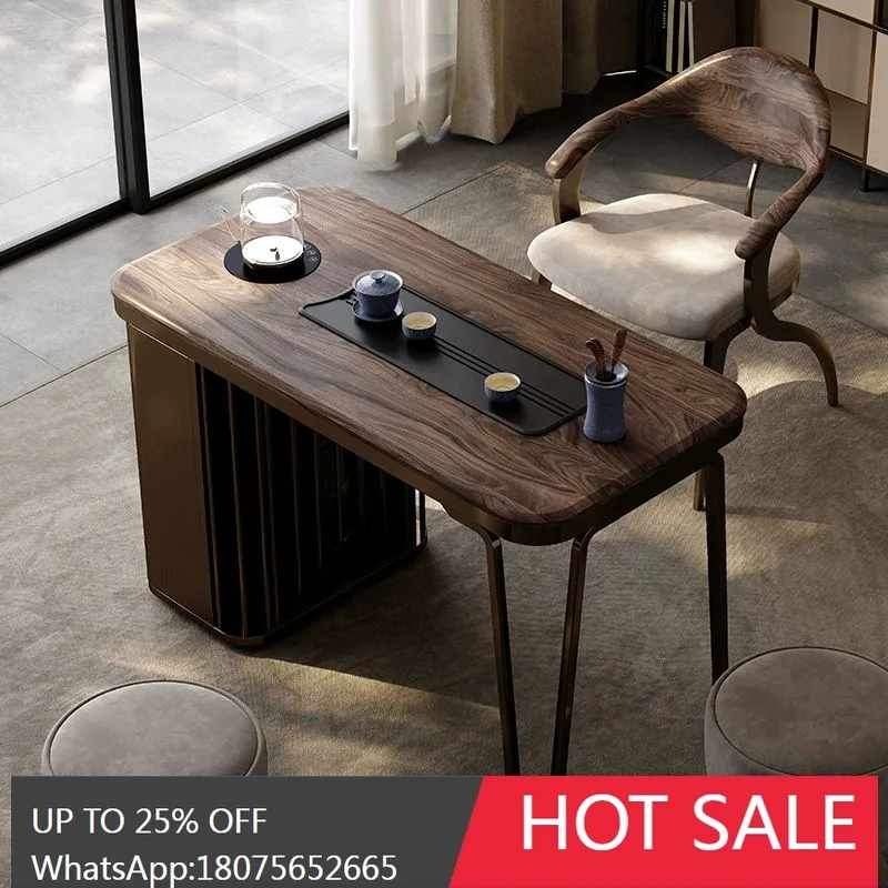 

SGF New Chinese Style Balcony Office Kung Fu Luxury Stone Tea Table High-end Feel