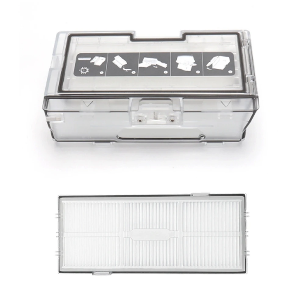 EAS-pour Xiaomi Roborock S7 T7S T7S PLUS boîte à poussière pièces de rechange Robot aspirateur avec accessoires de filtre