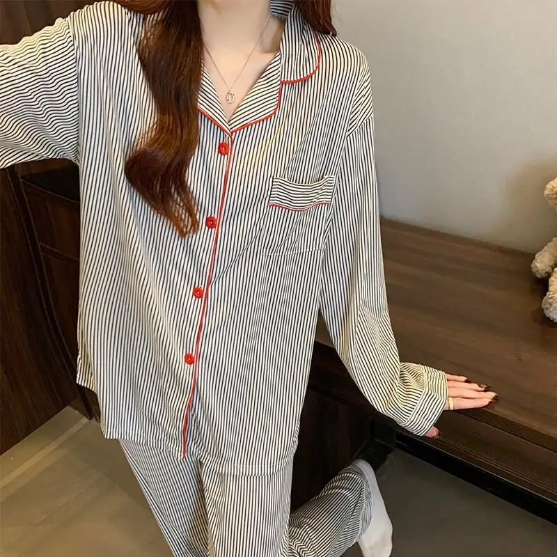 Student Cartoon Casual 2-Teiliges Set frauen Kleidung Sexy Pyjama Verkäufe Sets Frau Zwei Outfits Schneiderei Stücke Gestrickte anzug Hosen